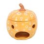 Groovy Floral Pumpkin Oil Burner, thumbnail 3 of 3