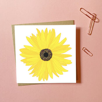 Sunflower Greeting Card, 2 of 3