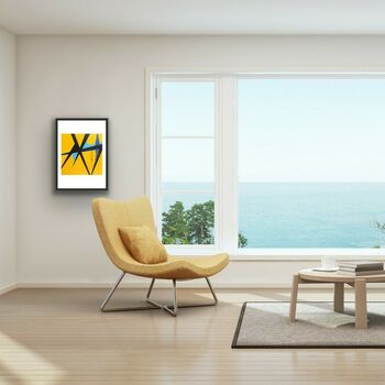 'Yellow Island Hopping' Limited Edition Fine Art Print, 4 of 4