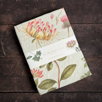 Soft Linen Tablecloth | Flora Danica Atlas | Botanical Design | 145x220 Cm, 2 of 4