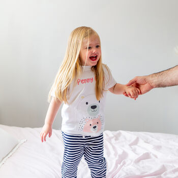 Personalised Daddy And Me Matching Bear Pyjamas, 12 of 12