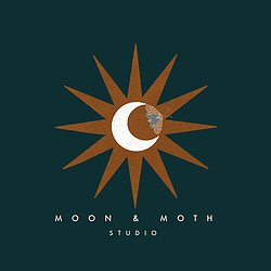 Moon & Moth Studio Logo