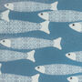 Teal Blue Ocean Shoal Chopping Board Heatproof Trivet, thumbnail 2 of 9