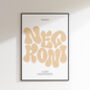 Negroni Print | Cocktail Poster | Wall Art | A5 A4 A3 | Bold | Typographic | Drink | Bar | Print | Groovy |, thumbnail 6 of 9