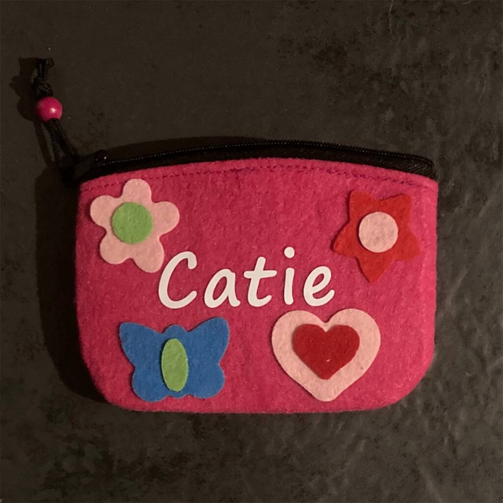Decorate Your Own Personalised Purse Three Designs By Oskar & Catie