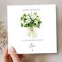Personalised Irish Birthday Card, Breithlá Sona Duit!, Irish Shamrock Birthday For Her Or Him, thumbnail 1 of 2