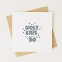 Holy Shit You're 80 Birthday Card *Age + Colour Options, thumbnail 1 of 3