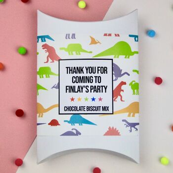 Dinosaur Party Favour Chocolate Biscuit Mix, 6 of 6