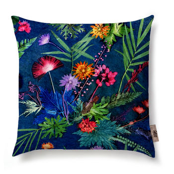 Bold Tropical Botanical Print Scatter And Sofa Cushion, 4 of 4