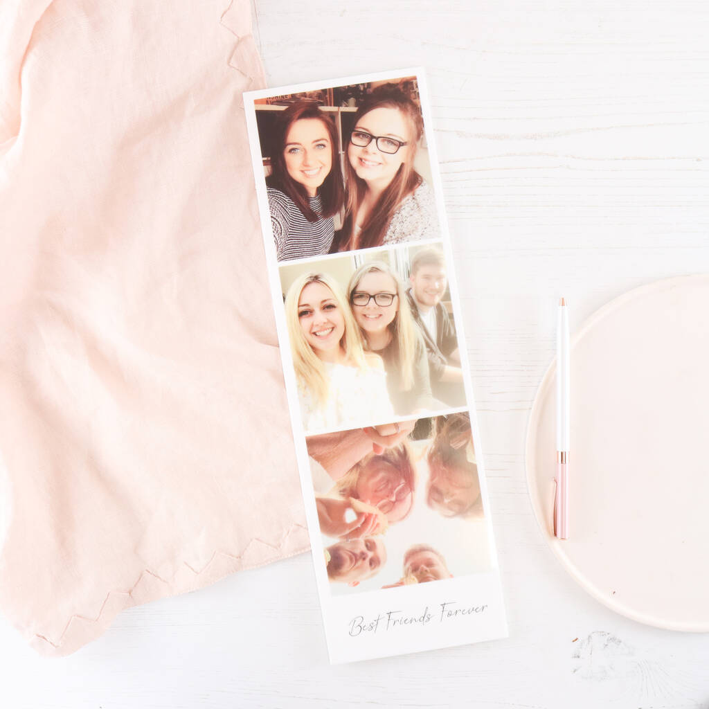 personalised photo booth print by glb graphics
