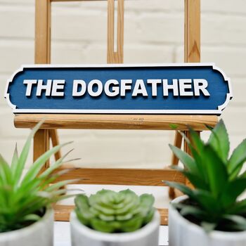 Father's Day Gift For Dad The Dogfather For Dog Dads, 2 of 3