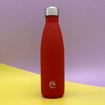 Personalised Logo Stainless Steel Bottle, 6 of 7