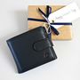 Father's Day Leather Wallet ~ Boxed And Gift Wrapped, thumbnail 1 of 6