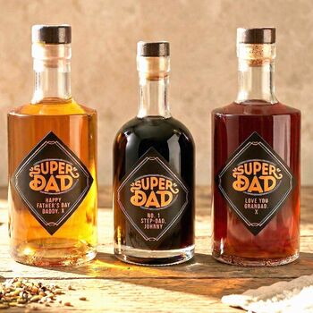 Personalised Super Dad Father's Day Gin, 4 of 5