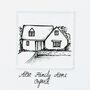 Miniature Personalised House Original Illustration, thumbnail 4 of 5