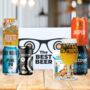 Best Of British Craft Beer Five Can Gift Pack With Glass, thumbnail 1 of 4