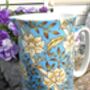 Extra Large Jug In William Morris Blue Chrysanthemum Design, thumbnail 6 of 8