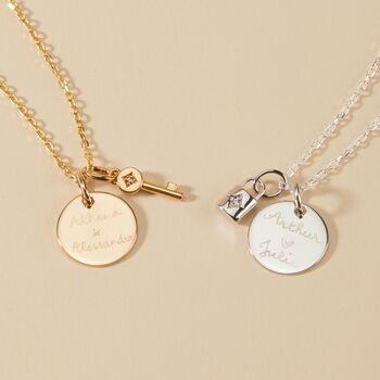 Personalised Padlock And Key Necklace, 4 of 5