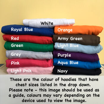 Personalised Child's Rainbow Hoodie, 6 of 6