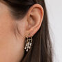 Gold Shooting Star Drop Earrings, thumbnail 1 of 8
