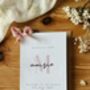 Personalised New Baby Card, New Baby Girl Card Gift, Cards For Newborns, thumbnail 1 of 4