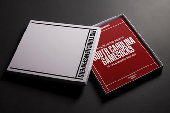 South Carolina Gamecocks Personalised College Football Newspaper History Book, 3 of 12