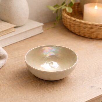 Porcelain Bowl With Mother Of Pearl, 10 of 11