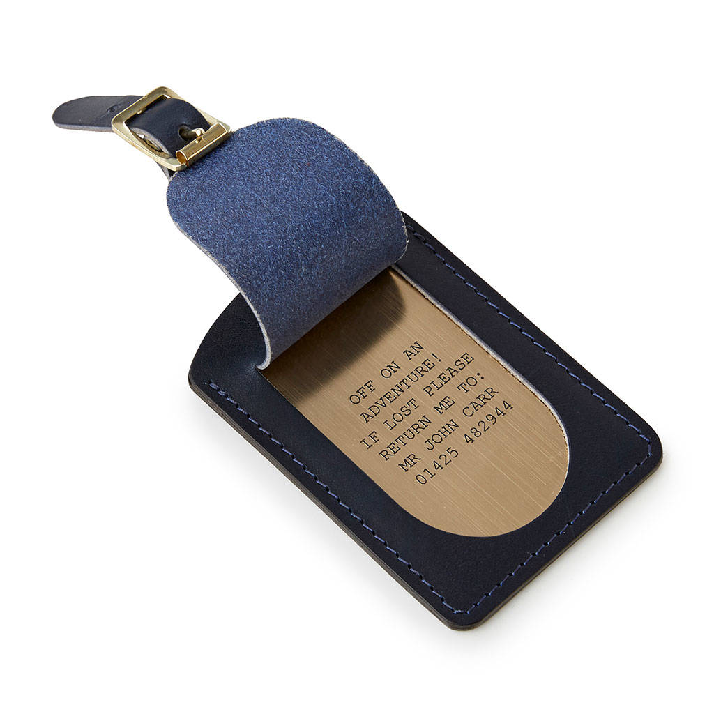 TRADITIONAL CUSTOMISABLE LUGGAGE TAG