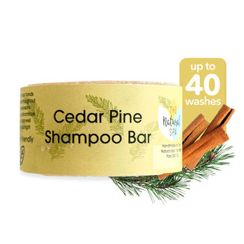 Cedar Pine Shampoo Bar For All Hair Types Palm Free, 9 of 9