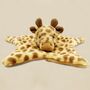 Georgie Giraffe Comforter With Swaddles Gift Set, thumbnail 3 of 8