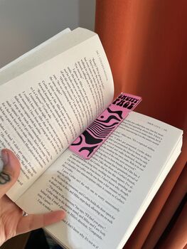 Smutty Page Acrylic Bookmark Accessory, 4 of 7