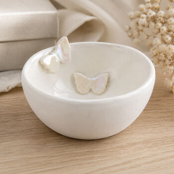 Porcelain Butterfly Bowl, 7 of 7
