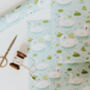 Personalised New Baby Swan Wrapping Paper, thumbnail 3 of 3