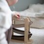 Personalised Wooden Natural Car Roller Toy With Cars, thumbnail 2 of 6