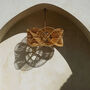 Garland Sculptured Rattan Lampshade, thumbnail 3 of 6