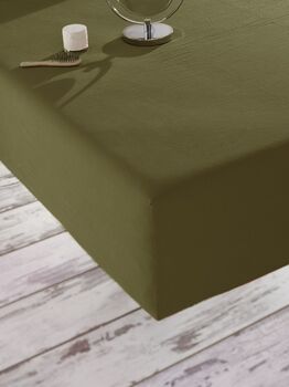 Stonewashed Cotton Bed Sheets, 3 of 5