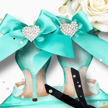 Blue Heels Luxury Scented Valentines Card, 6 of 9