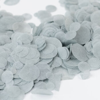 Grey Wedding Confetti | Biodegradable Paper Confetti, 3 of 6