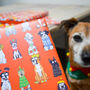Christmas Dogs Wrapping Paper, thumbnail 5 of 9