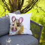 Inky Mouse Outdoor Cushion For Garden Furniture, thumbnail 2 of 8