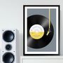 Personalised 33rpm Vinyl Record Music Print, thumbnail 6 of 9
