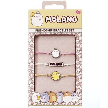 Molang And Piu Piu Friendship Bracelet Set, 3 of 3