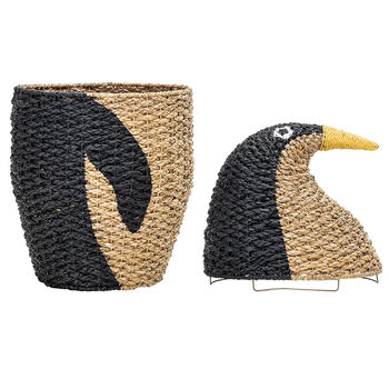 Pierre Penguin Storage Basket, 3 of 3