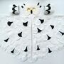 Felt Snowy Owl Bird Wing Costume, thumbnail 2 of 7