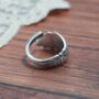 Ornate Victorian Spoon Wrap Ring, thumbnail 3 of 6
