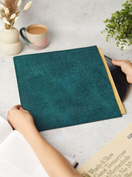 Handmade Leather Record Vinyl Holder, 5 of 6