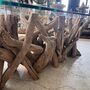 Large Rectangular Driftwood Coffee Table, thumbnail 5 of 6