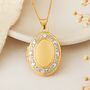 Personalised Solid 9ct Yellow Gold Family Locket, thumbnail 1 of 10