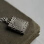 Silver Victorian Book Locket Personalised Gift, thumbnail 9 of 12