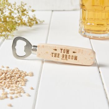 Personalised Stag Do Bottle Opener, 2 of 7